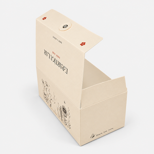 Caja de Embalaje de Alimentos de Papel, Caja de Regalo Portátil Resistente al Aceite, Caja de Cartón para Aperitivos de Panadería - Product Image 5