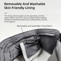 Masseur de tête et des yeux électrique portable pliable avec chaleur, outil de soins de santé pour le soulagement du stress et massage complet de la tête par airbag