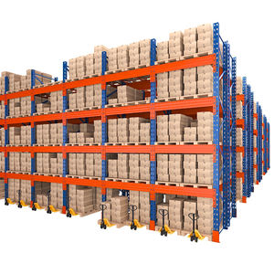 Sistema de Almacenamiento de Paletas Plegables de Acero Laminado en Frío, Resistente, Ajustable, con Protección Contra la Corrosión, para Almacenes - Product Image 6