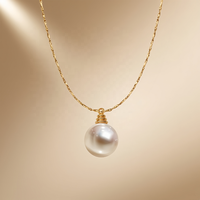 Collier intelligent chic avec pendentif de contrôle d'accès RFID 13,56 MHz, nouveau collier NFC avec imitation perle et puce NFC intégrée pour les cadeaux de vacances