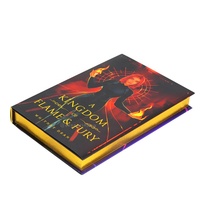 Fabricante de libros, impresión personalizada de calidad, edición especial, impresión de libros de tapa dura, bordes rociados para autores, editores