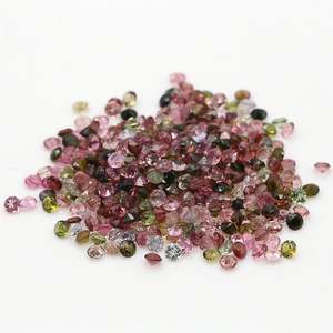 Piedra de turmalina natural Piedra de turmalina de corte brillante para joyería - Product Image 6