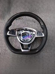 Volant en cuir pour <span class=keywords><strong>Mercedes</strong></span>-Benz W205, compatible avec les modèles W212, W463, W222, C180, C200, C250, C300, C43/C63 <span class=keywords><strong>AMG</strong></span> - Product Image 5