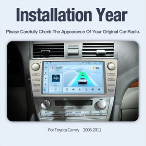 Autoradio multimédia STWEI 9 pouces pour Toyota Camry XV40 Aurion 2007 - 2011, CarPlay sans fil, Auto WiFi, Navigation GPS, SWC, Stéréo - Product Image 6