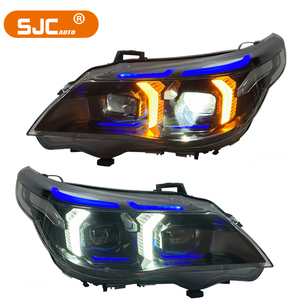 SJC Auto para <span class=keywords><strong>BMW</strong></span> 5 Series <span class=keywords><strong>E60</strong></span> faros LED <span class=keywords><strong>2003</strong></span> - 2010 ojos de serpiente accesorios de coche nuevo diseño lámpara de circulación diurna - Product Image 1