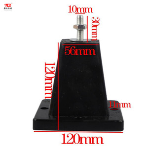 Dễ dàng kiểm tra điều hòa không khí cao su giảm xóc Pad mạnh mẽ sốc hấp thụ hỗ trợ cho điều hòa không khí plaofm - Product Image 4