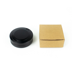 High Quality Metal <b>Round</b> Snus Tin <b>Box</b> Black With Bottle Opener Function Aluminum Snus Can With Lid Snus Metal Container - Product Image 4