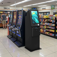 Yüksek Kaliteli Eğlence Oyun Makinesi, Fire-kirin Beceri Makineleri için LCDM4000 Nakit Dağıtıcılı Self Servis Kiosku