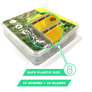 Utilisation d'emballage de couteau de revêtement en titane pour la lame de couteau de <span class=keywords><strong>tondeuse</strong></span> à gazon Robot <span class=keywords><strong>Honda</strong></span> Miimo - Product Image 4