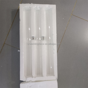 Factory Price Wedding Centerpiece <strong>Flower</strong> Water Decorative <strong>Vases</strong> Cone Clear Glass <strong>Vase</strong> for Hotels - Product Image 6