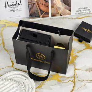 High Quality Customized Cotton Handle Boutique Shopping Packaging Paper Handle Paper <b>Bags</b> for <b>Gift</b> Packaging Shopping <b>Bag</b> - Product Image 4