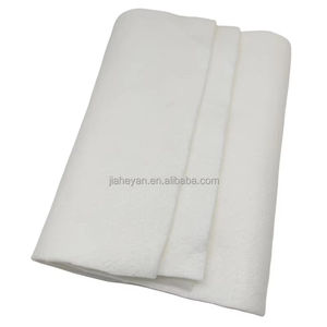 Productos para mascotas Aguja absorbente blanca Perforada Material de algodón no tejido Almohadilla térmica transpirable para hidratación de acuarios - Product Image 5