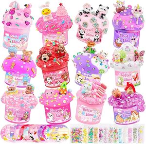 Pink Fantasy <b>Slime</b> <b>Kit</b> for Kids Birthday Party Favors Butter Cloud Foam <b>Slime</b> Gift Set OEM ODM Custom Wholesale Toy Supplier Set - Product Image 1