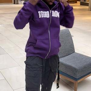 Custom Full Face Zip up Hoodies Hombres Puff Impresión Cremallera Sudadera con capucha con cubierta de la cara - Product Image 3