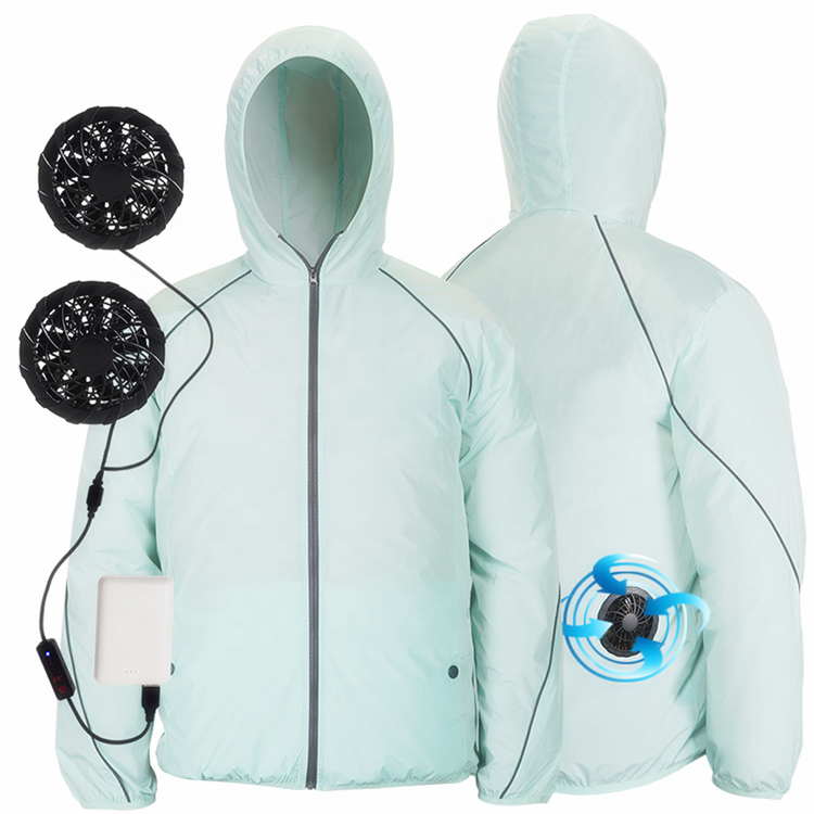 Кондиционер одежда вентилятор куртка для детей в возрасте от 3 режима скорости AC охлаждение, защита от солнца, охлаждающий жилет для лета