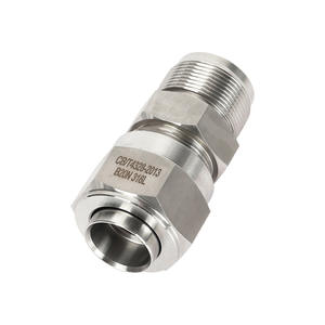 ข้อต่อสแตนเลส 304 แบบ B เชื่อมแบบแลป ข้อต่อเกลียวแบบยึดด้วยสกรู ข้อต่อแบบไหลผ่านตรง พร้อมแคลมป์คู่ - Product Image 1