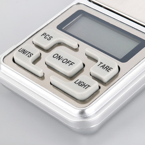 Balança digital de alta precisão para balança, mini balança de bolso para balança de peso, 200g, <span class=keywords><strong>500g</strong></span>, 0.01g, proteção contra sobrecarga - Product Image 2
