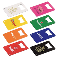 Ouvre-bouteille de bière personnalisé avec logo, mini, portable, en alliage d'acier inoxydable, mode, affaires, carte de crédit, outils de bar, porte-clés