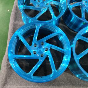 Ruedas de carreras de Lujo 5x114,3 5x120 5x130 18 19 20 22 pulgadas 8.5J /9J/10J/10.5J/11J llanta deportiva de Color caramelo para BMW /AUDI/BENS/TOYOTA - Product Image 2