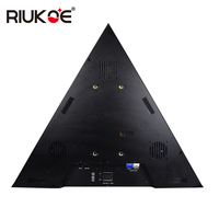 Nouvelle conception 2021 LED 16*30W RGB Triangle rétro Affichage numérique Décoration de scène Effet lumineux DJ