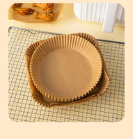 Papier sulfurisé multi-tailles jetable, aseptique, résistant à la chaleur, antiadhésif, écologique, compatible four, à base de pâte à papier, imperméable à l'huile, pour cuisine