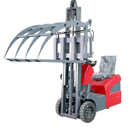Chariots élévateurs tout-terrain de 0.5mm de hauteur de levage pour entrepôts de produits agricoles Gerbeur de palettes électrique de 3000 tonnes pour usage agricole