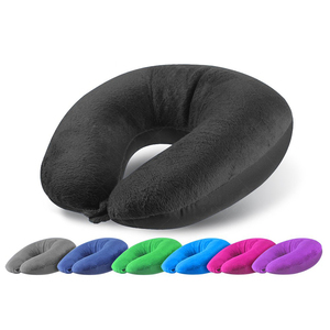 Thoải Mái Polyester + Spandex U Shape Memory Foam Gối Người Lớn Du Lịch Cổ Gối - Product Image 6