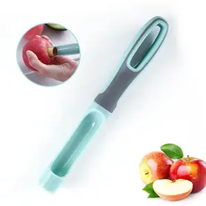 Plastic Manual Fruit Apple and Tomato Core Seed Remover Premium Apple Corer
