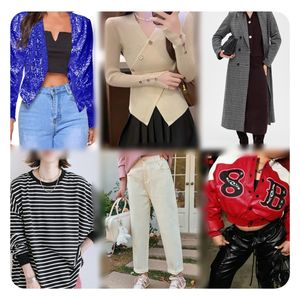 Ropa de Mujer al por Mayor Otoño/Invierno, Chaquetas, Suéteres, Pantalones Baratos de Venta Caliente, Estilos Casuales, Entrega Aleatoria de Inventario - Product Image 3