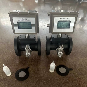 Độ chính xác cao kỹ thuật số tuabin Lưu lượng khí tự nhiên đo lường LCD hiển thị mặt bích kết nối OEM hỗ trợ (không khí) - Product Image 5