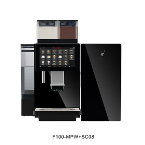 Cafetera Automática Dr.Coffee F100-MPW, Máquina de Espresso de Granos a Taza con Función de Polvo para Negocios, 3 en 1 Cappu - Product Image 1