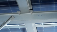 Système de montage solaire BIPV modulaire préfabriqué, étanche, en alliage zinc-aluminium-magnésium, garantie 25 ans, résistance au vent 56, non applicable