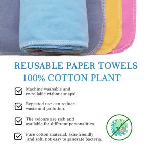 Offre Spéciale 100% coton chiffon <span class=keywords><strong>de</strong></span> cuisine sans papier haute absorbant nettoyage serviettes sans papier - Product Image 4