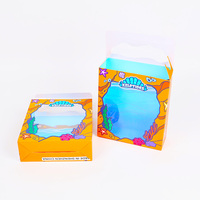 Boîte rigide personnalisée pour jouets avec fenêtre de présentation, boîte cadeau pour collectionneur, emballage de jouets, boîte personnalisée avec fenêtre