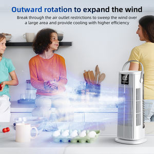 Portable 1350ML <span class=keywords><strong>Mobile</strong></span> <span class=keywords><strong>Climatiseur</strong></span> 120 ° Oscillation 4 Vitesses 2 Modes De Pulvérisation 12H Minuterie Télécommande <span class=keywords><strong>Silencieux</strong></span> Désodorisant pour - Product Image 3