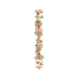 Guirlande artificielle de feuilles d'érable de 6 pieds avec citrouilles pour la décoration de la récolte de Thanksgiving - Product Image 5