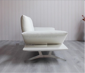 Sofá reposabrazos plegable Francis arte cuero lujo sala de estar Hotel diseñador lujo - Product Image 3