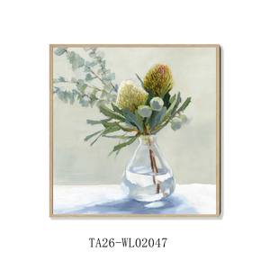 Stampa su Tela Personalizzata, Arte Murale Floreale Still Life - Stile Dipinto a Mano, Decorazione per la Casa - Product Image 2