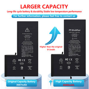 Batería para Teléfono con Certificación CE para <span class=keywords><strong>iPhone</strong></span> 6 6s 6p 6sp 7 7p 8 8p X Xr Xs 11 Pro Max 12 13 <span class=keywords><strong>14</strong></span> 15 Todos los Modelos 0 Ciclos - Product Image 2