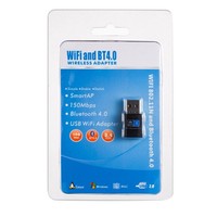 OEM Factory 150Mbps 2-en-1 WiFi BT Adaptador USB 2,0 Wireless WiFi Dongle RTL8723 Chipset Smart LAN Card 5G Network Laptop