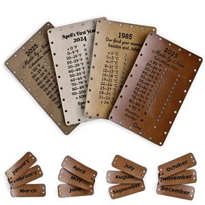 Etiqueta <span class=keywords><strong>de</strong></span> Color Personalizada para Mantas <span class=keywords><strong>de</strong></span> Ganchillo, Cuero Sintético para Artículos Hechos a Mano <span class=keywords><strong>de</strong></span> Punto y Ganchillo, Rangos Personalizados - Product Image 4