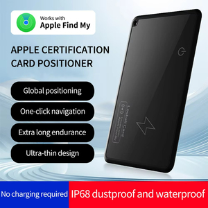 Buscador de tarjetas ultrafino certificado MFi Smart Find My Device Air Tag Tracker Locator para tarjeta de identificación Business Personal Student Itag - Product Image 3