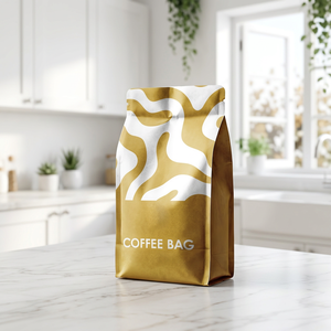Bolsas de Fondo Plano para Café, con Válvula, Impresión Personalizada, a Prueba de Humedad, Grado Alimenticio, 125g, 250g, 500g, 1kg, para Envasado de Alimentos para Mascotas - Product Image 1