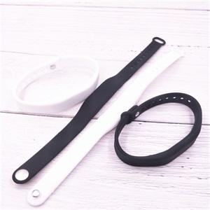 Bracelet en silicone RFID NFC étanche GSC 13,56 MHz réglable, impression couleur complète pour hôtel, carte de visite, paiement 1k - Product Image 3