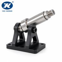 Composants de quincaillerie usinés CNC sur mesure avec axe rotatif à 360 degrés, fabrication en petites séries basée sur dessin, OEM