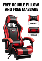 Chaise de jeu, chaise d'ordinateur pour bureau à domicile, chaise inclinable et élévatrice