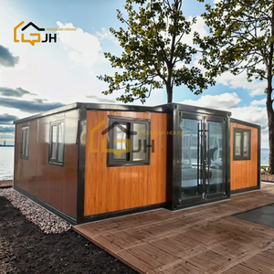 Casa Contêiner de Aço Expansível com Duas Asas, Escalável, 20ft 40ft, Moderna, Pré-fabricada, para Escritório, Uso Externo, 2-4 Quartos, Pronta para Uso - Product Image 2