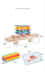 Chaude 3D En Bois Amusant Poisson Os Tri Cultiver La Concentration Montessori Jouets D'apprentissage Éducatifs Précoces Pour Enfants Garçons Filles - Product Image 6
