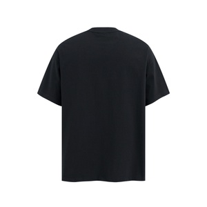 T-shirt Homme Manches Courtes en Coton Lavé 100% de Haute Qualité, Style Streetwear d'Été, Imprimé Culturel Créatif, Logo Personnalisé, Vente en Gros - Product Image 3