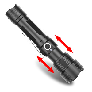 Yunmai Tactical <b>Flashlight</b> 18650 Rechargeable Led White <b>Red</b> Green Purple Light Outdoor Use - Product Image 4